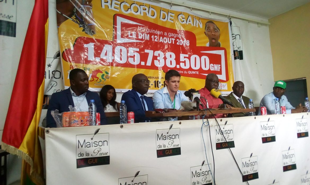 PMU Guinée : Un  parieur remporte un record de gain  (1.405.738.500)