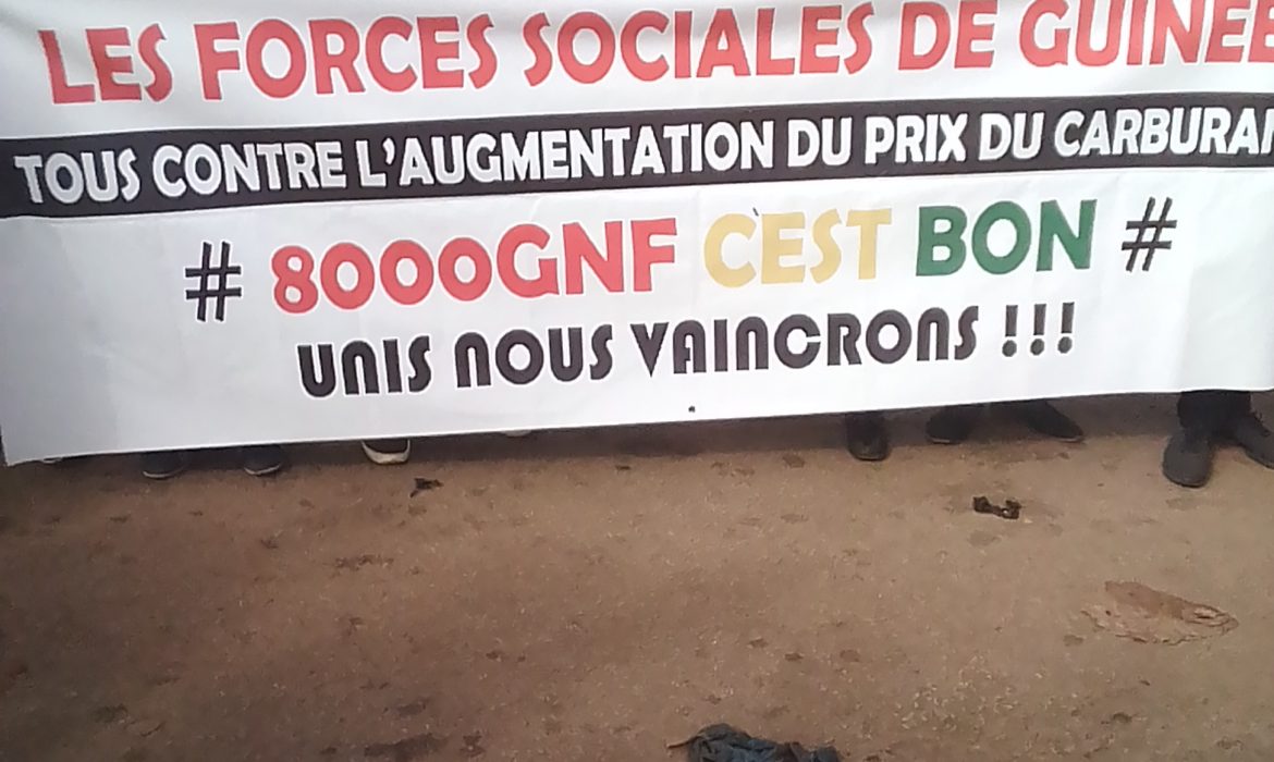 Prix du Carburant à 10.000 GNF : Les Forces sociales  de Guinée  ont telle affiché  leur  incompetence  ?