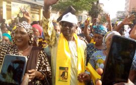 Élections législatives 2020 : Les femmes du Marché Niger soutiennent le Candidat Uninominal du RPG à Kaloum