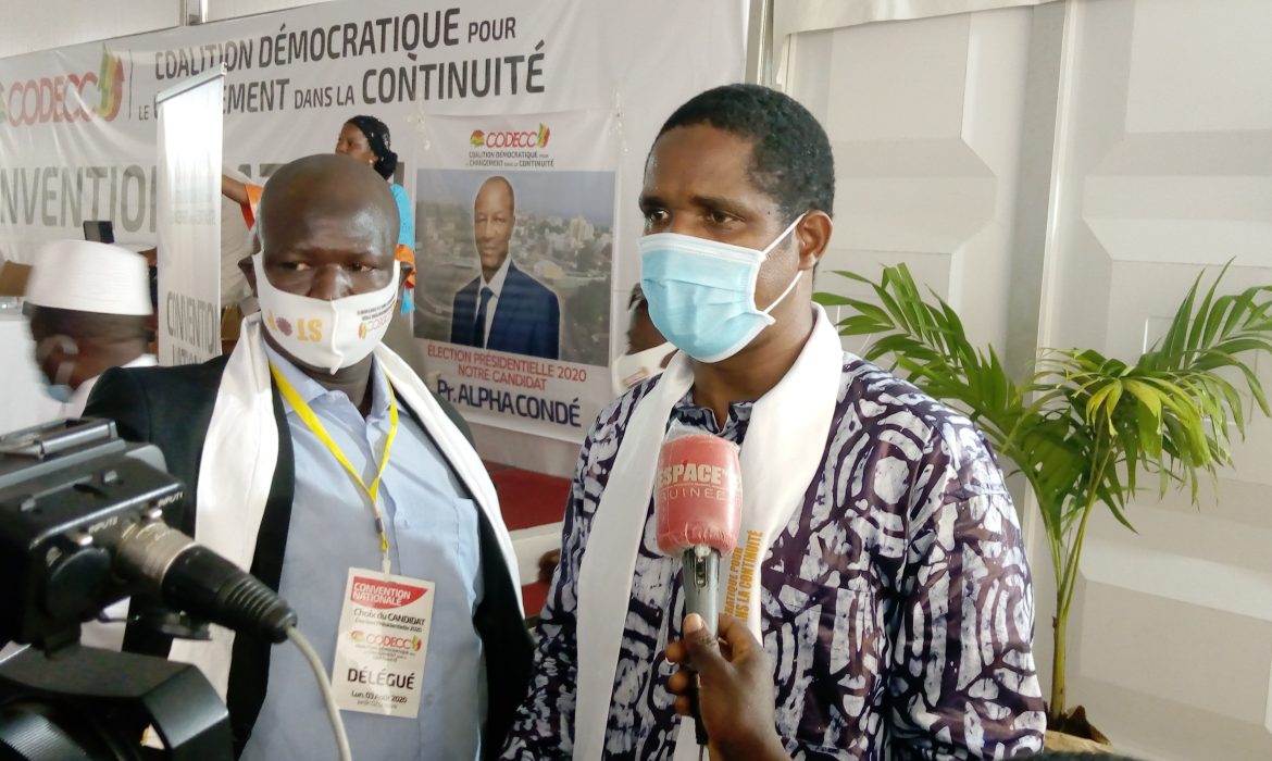 Présidentielle du 18 Octobre en Guinée : Alpha Condé est  le candidat unique de la CODECC