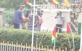 62 ème Anniversaire de la Guinée :Alpha condé, présent à la cérémonie