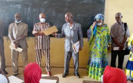 Conakry :Des premières épreuves du concours d’admission dans les Écoles professionnelles lancées par Michel Koivogui