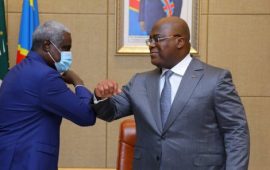 UA : Moussa Faki Mahamat reconduit à la tête de la Commission, Félix Tshisekedi prend la présidence