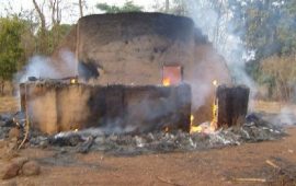Mamou: Une femme meurt dans l’incendie de trois (3) cases
