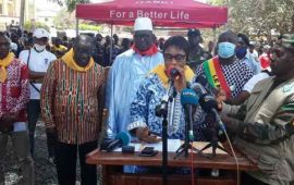 Boké:Le Musée régional  a été officiellement remis à la population par la ministre  Mme Diané Sona Konaté