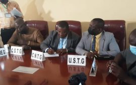 Guinée : 10 sur 13 centrales syndicales signent un mémo