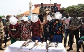 Guinée: Cinq (5) présumés bandits dans les filets de la BAC 15 et de la police de Coyah