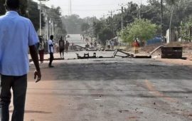 Boffa : les jeunes dans la rue pour demander le départ du maire Saodouba Kissing Camara