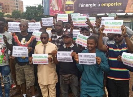 Conakry : des jeunes de l’axe disent Stop à la manipulation