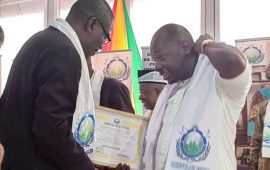 Distinction : Bakary Diaby désormais ambassadeur de la paix universelle