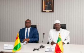 Diplomatie : Visite du Premier Ministre guinéen Dr Bernard Goumou au Bénin
