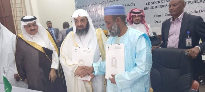 Guinée: la signature d’un protocole d’accord entre le Secrétariat Général des Affaires Religieuses et l’Arabie Saoudite…