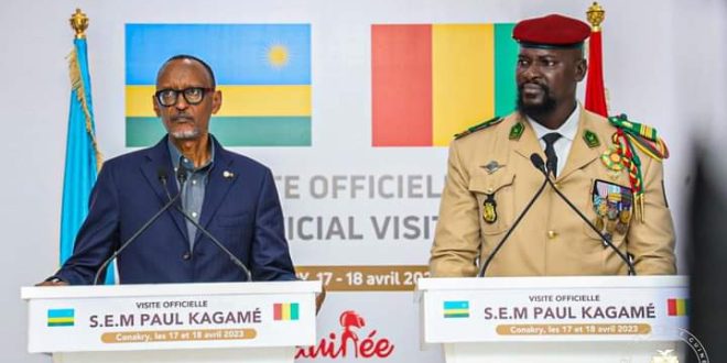 Guinée/Visite officielle : Le Président Kagamé à Conakry