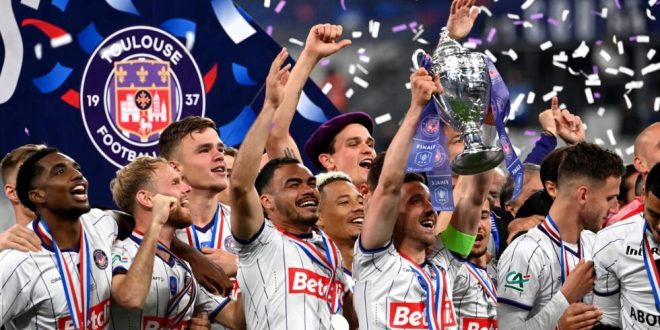 Coupe de France: en démonstration, Toulouse écrase le FC Nantes et remporte son 2e sacre