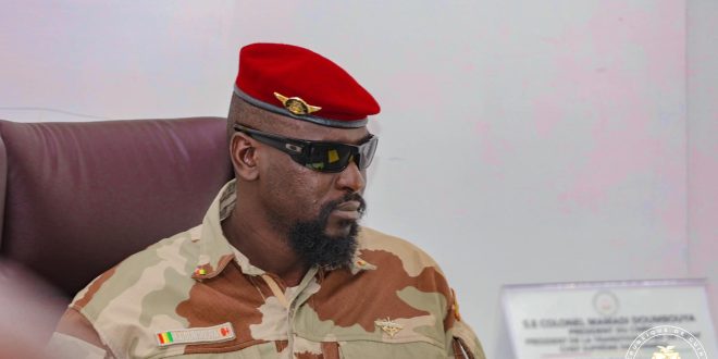Guinée: le Colonel Mamadi DOUMBOUYA élevé au grade de général de corps d’armée