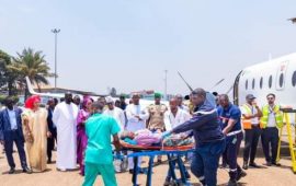 Accident sur la nationale macenta-gueckédou : Le Premier ministre a accueilli les victimes et leurs parents