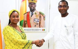 Guinée: Représentant résident adjoint du PNUD rend une visite de courtoisie à la nouvelle Ministre de l’Environnement et Développement durable