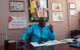 «Grâce au pragmatisme et le dynamisme du ministre Fana Soumah, le chantier du Quotidien National Horoya a repris…» déclare Ibrahima Koné