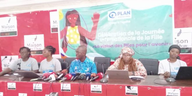 Guinée: le Plan International présente le rapport sur la situation de la jeune fille dans le monde