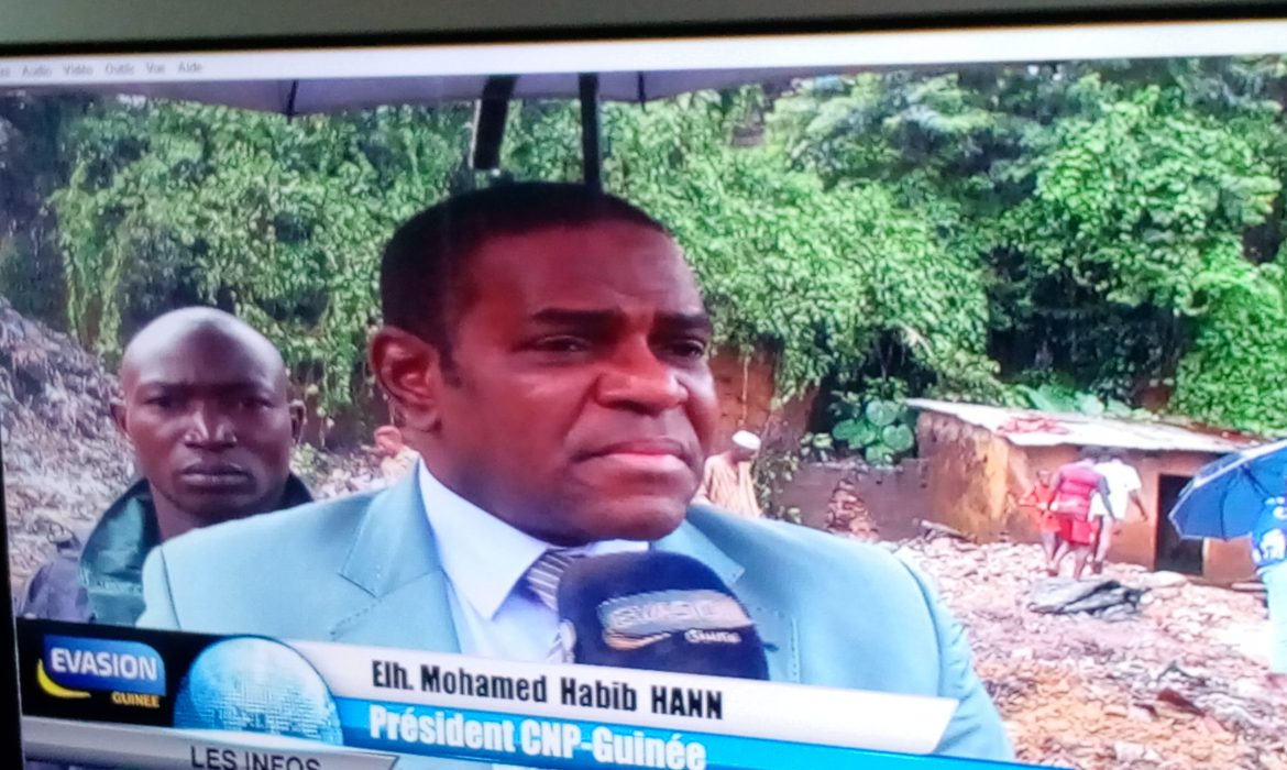 Tragédie survenue à Darsalam: Le président du CNP-Guinée, El Hadj Mohamed Habib Hann rencontre  les familles  et proches des victimes