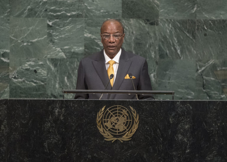 Alpha Condé à l’ONU: “l’Afrique est décidée à prendre son destin en main”