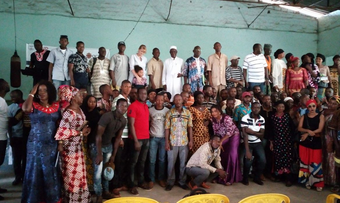 Prévention de la paix en guinée: Des jeunes Ambassadeurs de la paix des 5 Communes s’impliquent