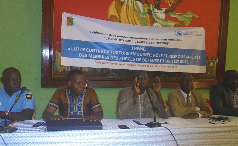 Droits de l’Homme : Les forces de défense et de  sécurité  s’engagent à lutter contre la torture en Guinée