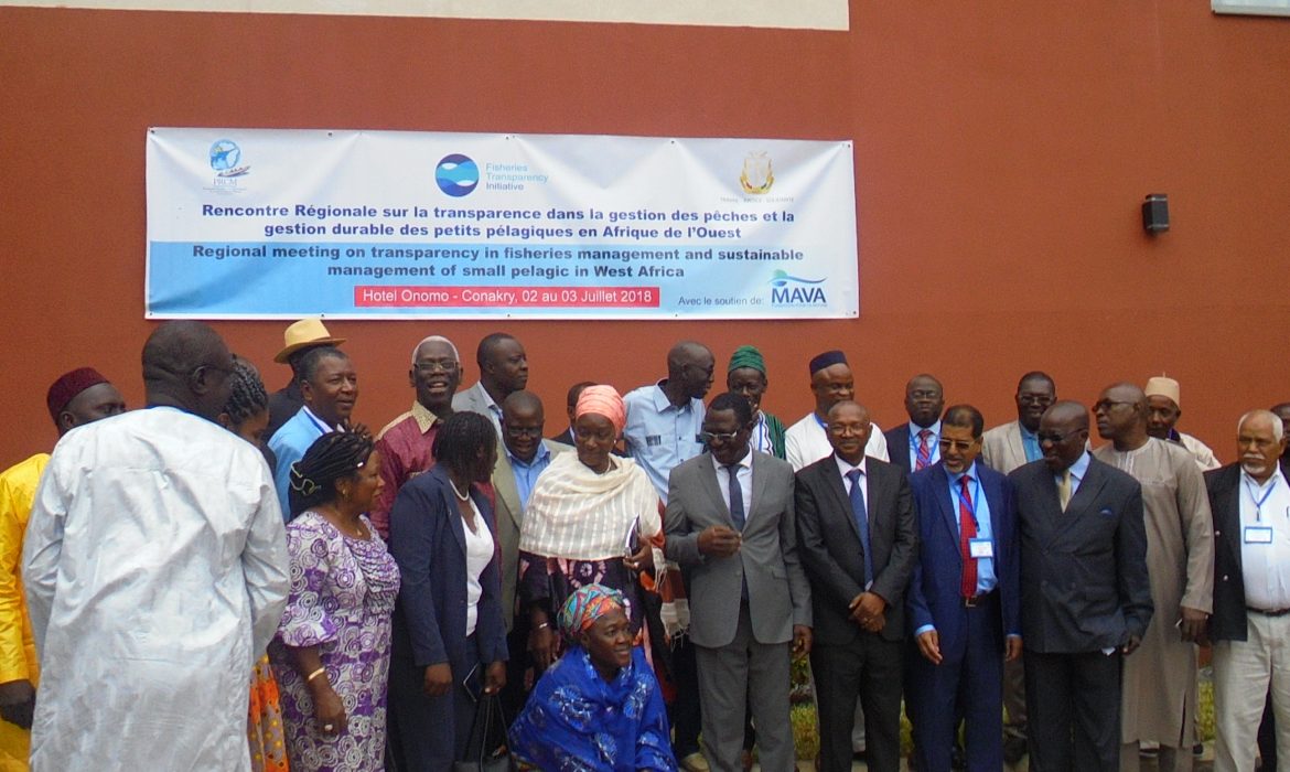 Conakry : Tenue d’une Rencontre Régionale sur la Transparence dans la Gestion des Pêches et de la gestion durable des petits Pélagiques en Afrique de l’Ouest