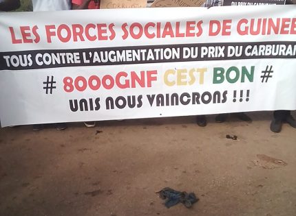 Prix du Carburant à 10.000 GNF : Les Forces sociales  de Guinée  ont telle affiché  leur  incompetence  ?