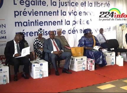 Conakry : Le  70ème anniversaire de la Déclaration universelle des droits de l’Homme Célébré