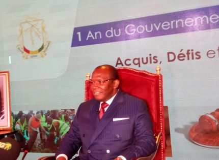 Conakry : Le premier  Ministre Kassory  Fofana sur les acquis de son Gouvernement