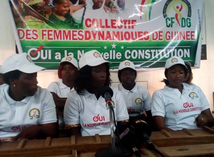 Nouvelle constitution : Le collectif des femmes Dynamiques de Guinée s’engage