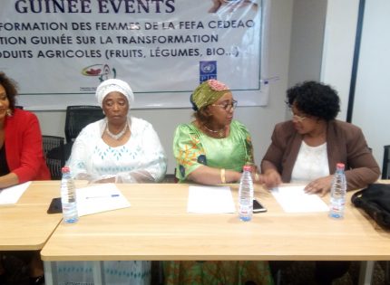 Conakry : La FEFA CEDEAO Section/Guinée Organise une formation de deux (2) jours à l’intention des femmes entrepreneures