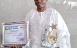Conakry: Le communicant Yaya 2 bah,reçoit un prix de distinction pour son engagement politique