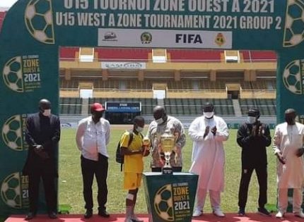 Sport: Le tournoi UFOA zone A U-15 disputé à Conakry et l’équipe guinéenne sacrée championne