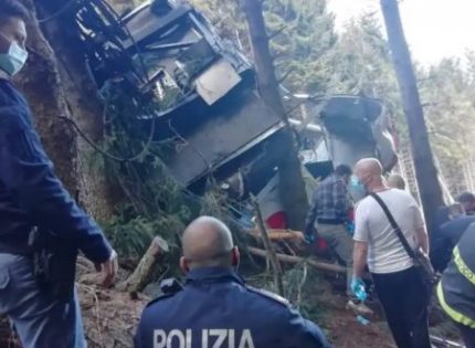 Plus d’une dizaine de morts dans l’accident d’un téléphérique en Italie