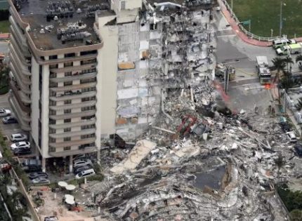 États-Unis: effondrement d’un immeuble près de Miami, des dizaines de disparus