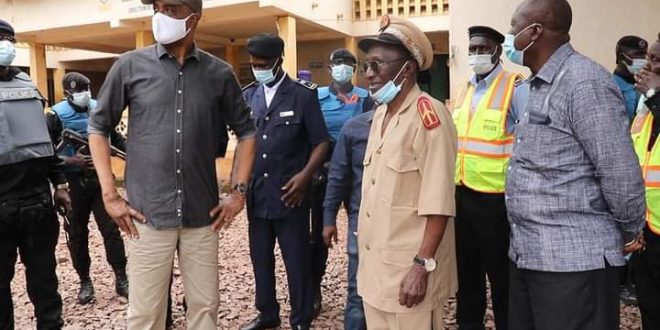 Guinée/COVID-19: Le Ministre Damantang à Boké pour veiller au respect des mesures barrières