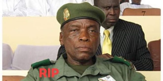 Page Noire : Décès du général Mamadouba Toto Camara à Conakry