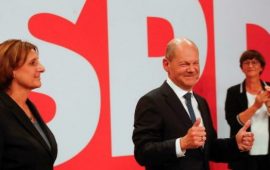 Législatives en Allemagne: le décompte officiel provisoire donne une courte victoire au SPD