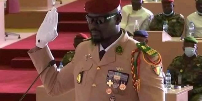 Guinée/Prestation de serment: Voici le discours du Colonel Mamadi Doumbouya, président de la transition