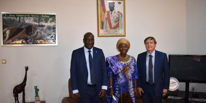 La Ministre de l’Environnement et Développement durable reçoit le Représentant résident du PNUD en Guinée