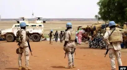 Sept Casques bleus tués par un engin explosif dans le centre du Mali