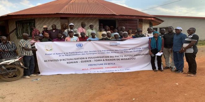 Guinée: Actualisation et vulgarisation des pactes intercommunautaires de Moussadou (Préfecture de Beyla)