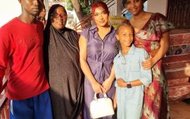 Guinée-Humanitaire: Une portugaise offre des vivres et Matériels didactiques à l’Orphelinat ‘’ ’La voix des sans voix’’ de Hamdallaye