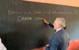 Guinée/Coopération: Inauguration de trois (3) salles de classe financées par l’Ambassade d’Allemagne