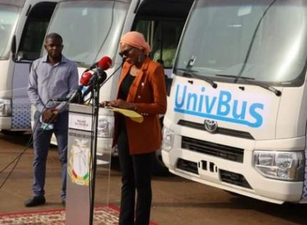 MGuinée/MESRSI: Une flotte de 25 bus pour les universités publiques
