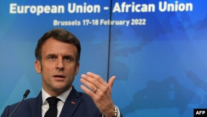 L’UA félicite Macron pour sa « brillante » réélection