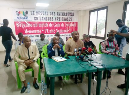 « Stade Petit Sory de Nongo »  : ‹‹RALAN››  face à la presse pour parler du Gala denommé « l’Unité Nationale »