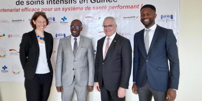 Guinée : Appui allemand à des unités de soins intensifs